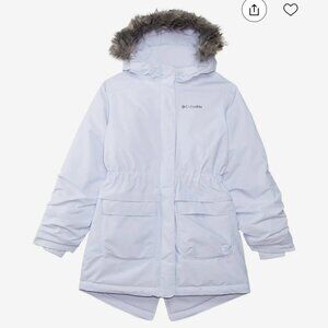 Columbia Girl's Lavender Hooded Nordic Strider Ski Jacket, Size XS